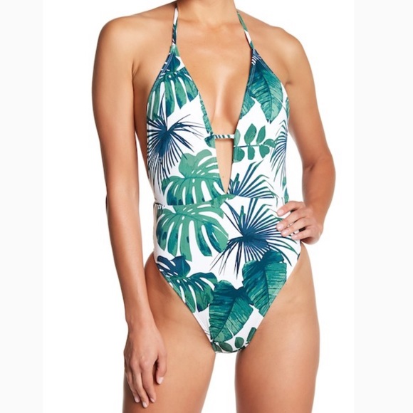 Bikini Lab Tropical One piece swimsuit. Medium - Picture 2 of 5
